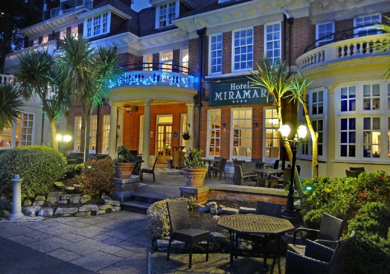Hotel Miramar Bournemouth Kültér fotó